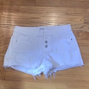 04/$12 white shorts